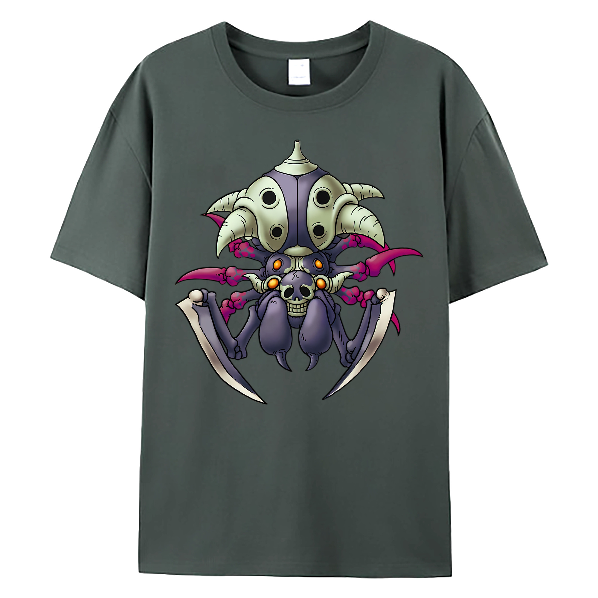 （画像用） ドラゴンクエスト Doragon Kuesuto Dragon Quest 綿100％ メンズ半袖Tシャツ｜肌触りやわらか＆通気性